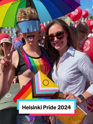 A post by @imtwistedstar on TikTok caption: PRIDE ‼️🏳️‍🌈🌈❤️ #helsinkipride #Pride #sannamarin 