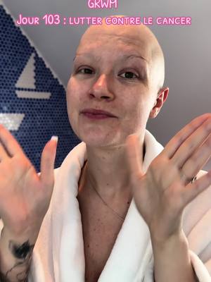 A post by @cha_ctus on TikTok caption: Jour 103 : Lutter contre le cancer 💫  Oui je n’ai plus de cheveux, oui je n’ai plus de sourcils, oui je n’ai plus de cils et oui ma peau subit les effets des traitements.  Mais oui je peux me sentir jolie, oui je peux m’apprêtée pour sortir, et oui je peux continuer à m’aimer et me sentir aimée malgré ces changements.  C’est okay 🤍