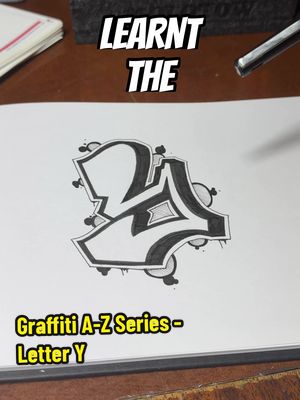 A post by @tiny.gee on TikTok caption: Comment what letter you want to see next… New tutorials on the way! 💯 #graffiti #graffitifyp #graffitiforyou #graffititutorial #tutorial #tinygee #lettery #practice #graffititut #grafftok #howtodoagraffitiy #letters #graffititiktok #graff 