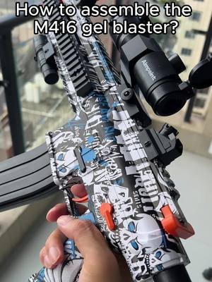 A post by @caissatoy_54 on TikTok caption: Start a war with your family in the summer! I found the best gel blaster 😁 #gelblaster #Gelblaster #orbeez #gelblasterusa #seniorassassin #assassin 