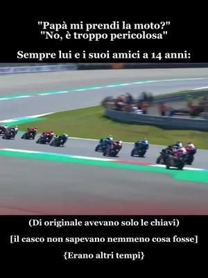 A post by @crazy_motorsport on TikTok caption: Sempre così😂😂 #motogp #mariasalvador #altritempi #moto #race 