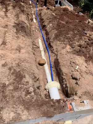 A post by @realestate_plug on TikTok caption: Plumbing new construction 