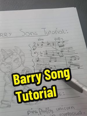 A post by @dierenvriendjes13 on TikTok caption: #brawlstars #songtutorial #barry 