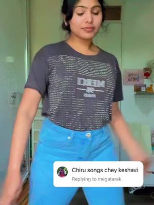 A post by @kesavi.sabhawat on TikTok caption: #foryou #foryoupage #megastarchiranjeevisong #viralvideo 