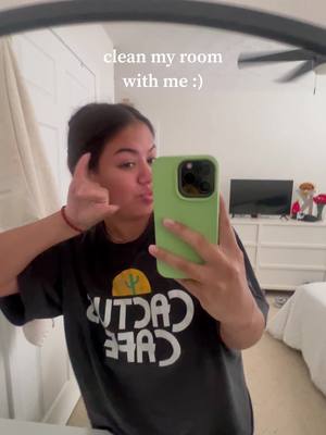 A post by @kaylagalann on TikTok caption: clean my room with me… again :)  #CleanTok #aesthetic #onthisday #messyroom #clean 