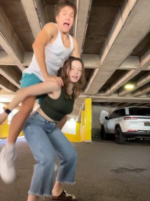 A post by @axelwebber on TikTok caption: when she can piggyback you>