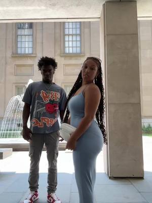 A post by @ayoolayyy on TikTok caption: #foryou #blackcouple #viral #fypage 