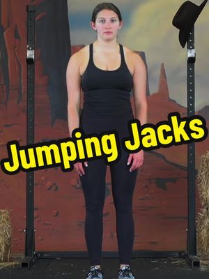 A post by @rodeoathletic on TikTok caption: Rodeo Tutorial: Jumping Jacks  #RodeoAthleticClub #RodeoIsAGym 