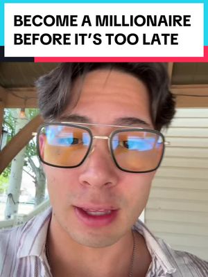 A post by @mattlorion on TikTok caption: Become a millionaire in your 20’s #makemoney #entrepreneur #sidehustles #business #economics 