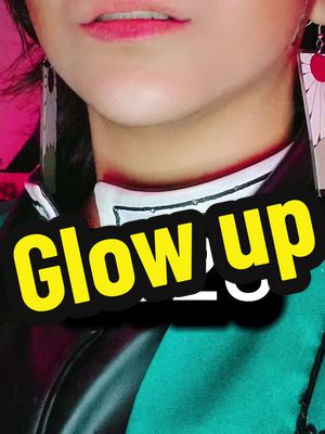 A post by @arizonaahc on TikTok caption: Amo los glow up 🥴 #kimetsunoyaiba #cosplay #demonslayer #tanjirokamado #Tanjiro #nortanjiro🤠 