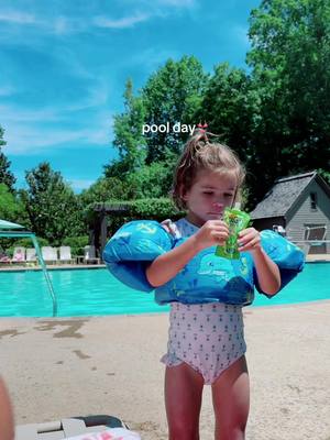 A post by @karsynmckay on TikTok caption: a snippet of the many summer days we spend at the pool ☀️⛱️ #pool #summervibes 