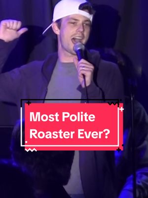 A post by @ajhapenny on TikTok caption: Most Polite Roaster Ever?