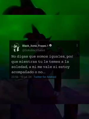 A post by @black_xeno_frases.1 on TikTok caption: #gokublack #gokublackxeno ##parati #viral #capcut 