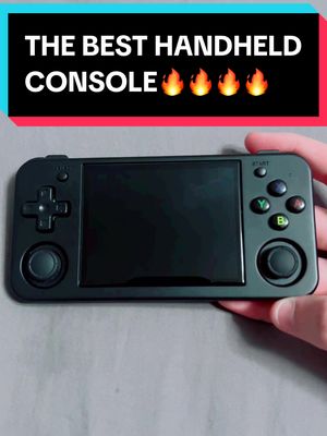 A post by @random_thingss95 on TikTok caption: this handheld console is easily the best deal ive seen for anthing to play games on #retro #consolegaming #retrogaming #gaming #console 