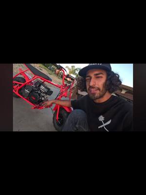 A post by @ufobuiltco on TikTok caption: USE CODE : UFOGMB100 for $40 your minibike ! FRP GMB100 MINI BIKE 👌  #minibike #gokart 