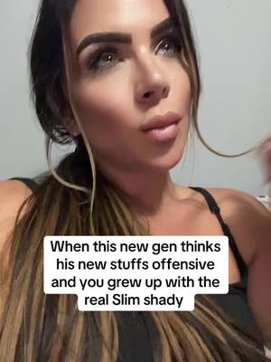 A post by @krissyleee on TikTok caption: Bye 👋 #realslimshady #eminem #over30 #genz 