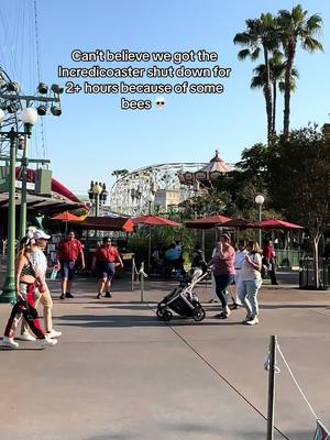 A post by @mimiaou on TikTok caption: Sorry to anyone who couldn’t ride it I swear it wasn’t our fault. #fyp #disney #disneyland #amusement 