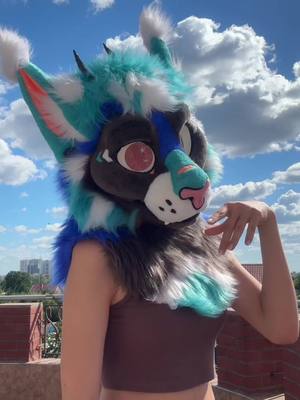 A post by @_furry._.sofa_ on TikTok caption: #furryfandom #furry #fursuit #furrytiktok #fyp 