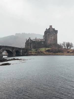 A post by @iangblack on TikTok caption: Eilean Donan Castle 🏰 #Scotland #edinburgh #Scotland #castle #highlander #visitscotland #braveheart #outlander #kilt #plaid 