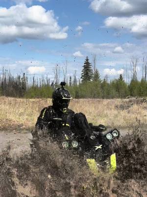 A post by @xm.army on TikTok caption: Summer swampin 💦 #xmarmy #atvs #offroad #canam #powersports #fourwheeler #mud #trendingvideo 