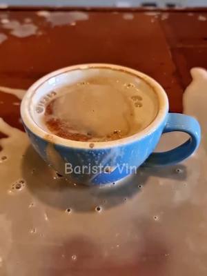 A post by @barista_vin07 on TikTok caption: Coffee slow-motion  ✨️CHECK LINK BELOW 👇  #KapeTayo #kape #coffee #coffeetime #cafe #coffeetiktok ##fyp #slowmo #slowmotion 