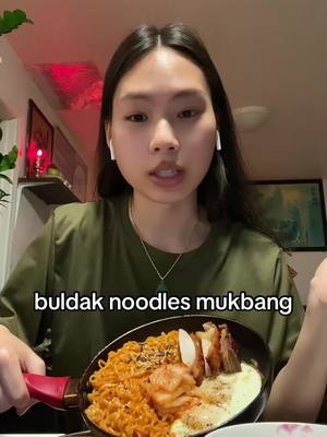 A post by @jxssica.92 on TikTok caption: i lied the bittermelon soup was pretty bad  also im really sorry for how bad the quality is for this video😭   #fyp #buldaknoodles #mukbang #noodlemukbang #viet #chattymukbang  