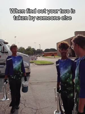 A post by @bluestarsdci on TikTok caption: No bigger bond in drum corps than your two