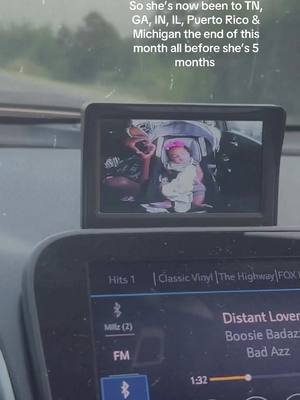 A post by @houseofbrii on TikTok caption: Who cant travel with a baby lol cause mines love road trips 💗 #fyp