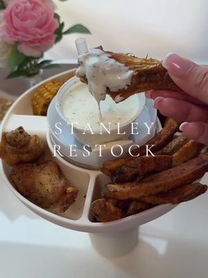 A post by @jessgaciaa on TikTok caption: Let’s restock my stanley with wingstop!! 🍗🥤whilst some may call this brainrot, I think it’s pretty convenient ✨ #stanley #StanleyCup #stanleyrestock #stanleyaccessories #stanleysnacktray #restock #restocking #restockasmr #organize #organization #amazonfinds #satisfying #aesthetic #asmr #asmrsounds #fastfood #foodhack #wingstop #wingstopmukbang #wingstoprestock #bigback 