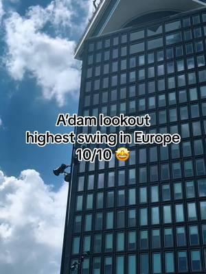 A post by @celinamzn on TikTok caption: Highest swing in europe 🫣🇳🇱 #foryou #fyp #swing #couple #goodvibes #netherlands #amsterdam 