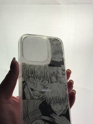 A post by @madebymesellyd on TikTok caption: THE FINAL RESULTS!!  custom gojo case commission, really enjoyed working on this phonecase and putting it together! If your seeing this i hope you enjoy your new phone case! #jujutsukaisen #gojosatoru #phonecases #gojo #animephonecase #jjkmanga #jjk 