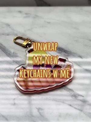 A post by @madebymesellyd on TikTok caption: Finally showing off my aniteez Keychains …slowly but surely im excited to share my creations with yall! I really hope Atiny enjoys this drop as much as i do ! Inspired by WONKA MINGI 🤭 #kpop #keychains #ateez #aniteez #ateezworldtour2024 #kpopdeco #mingi #kpopcollection 