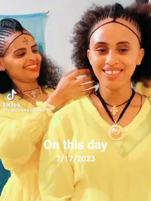 A post by @selam.gebrekidan on TikTok caption: #onthisday 