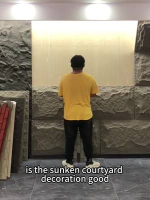 A post by @ceramictile___ on TikTok caption: pu stone wall panel#tile #pustone #buildingmaterial #designer #factory #interiorDesign #exteriordesign #manufacturer #chinesefactory @Pustone 