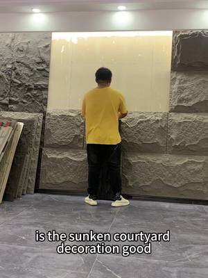 A post by @ceramictile___ on TikTok caption: pu stone wall panel#tile #pustone #buildingmaterial #designer #factory #interiorDesign #exteriordesign #manufacturer #chinesefactory @Pustone 