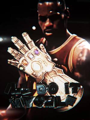 A post by @typeshifx on TikTok caption: Another part from the same edit and im the one who made the original gauntlet clip😭 #NBA #lebron #typeshi #lebronjames 