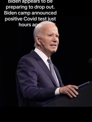 A post by @redrepublicmedia on TikTok caption: Biden to drop out #biden 