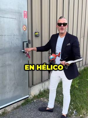 A post by @mathieuarseneaultno1 on TikTok caption: #pourtoi #helicopter #pilot #immobilier #faireladifference 