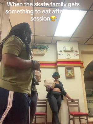 A post by @booka_9 on TikTok caption: @Chadae @RexyRexRecca @T@TayMonet🫶🏾✨hen I say we always outside Trippin #fy#fyph#chicagoskateru#funnyi#viral