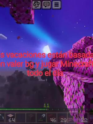 A post by @hidetruste._ on TikTok caption: no hay nada que hacer jaja #mine #minecraftmemes #bedrock #foryoupage 