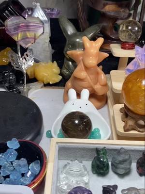 A post by @healingmodcrystalmax on TikTok caption: Crystal party #crystal #fby 