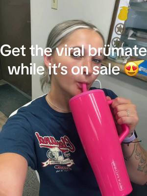 A post by @bethaniefrances on TikTok caption: Get it before it’s gone, im obsessed with @BrüMate #brumate #waterbottle