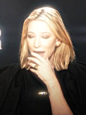 A post by @amptxl on TikTok caption: forgot how to edit🤦‍♀️ #cateblanchett #cateblanchettedit #fyp 