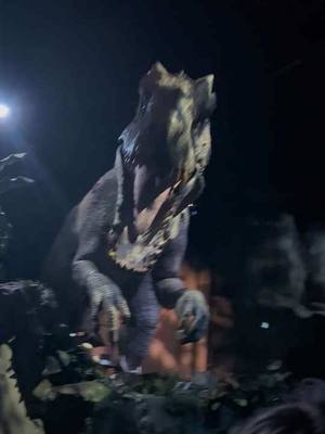 A post by @obsessedwithtravel on TikTok caption: POV: you’re riding the Jurassic World ride at Universal Studios🦖🦕💦 #logflume #waterride #universalstudios #universalstudioshollywood #jurassicpark #jurassicworld #scary #dinosaurs #dinosaurs #ridepov #rollercoaster #rollercoasterpov #pov @Universal Studios Hollywood 