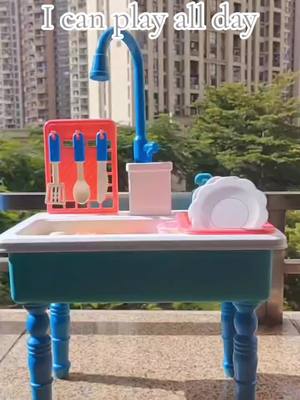 A post by @moombioom on TikTok caption: Mini Master kitchen #kitchen #toys #Summer #funny 