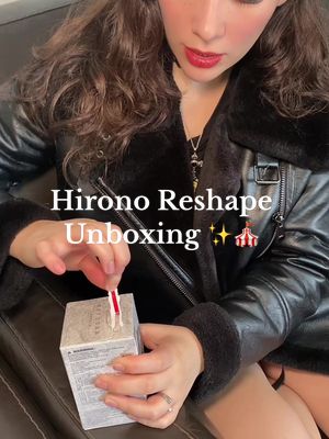 A post by @andpedrero on TikTok caption: HIRONO 🤍 My first blind box ever 🖤 I’m obsessed now! #hirono #hironoreshape #popmart #unboxing #blindbox 