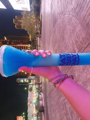 A post by @gemallamas6 on TikTok caption: Viva Las Vegas 😍🤑🎉🎲🎰 #lasvegas #pov #30birthday #lasvegastiktok #sincity #surprisegift #kanyewest 