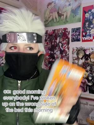 A post by @ry_cosplays on TikTok caption: him approaching team 7 after not getting any sleep- somebody help this poor man SLEEP I just know he barely does #kakashihatake #hatakekakashi #kakashihatakecosplay #hatakekakashicosplay #naruto #narutocosplay #narutoshippuden #narutoshippudencosplay 