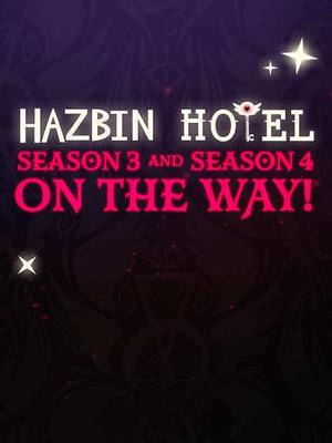 A post by @hazbinhotel on TikTok caption: The Hazbin Hotel is open for business! Season 3 and Season 4 are on the way 😈