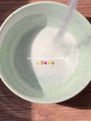 A post by @wholelotofeverything on TikTok caption: Let make banana bread😋🍌🍞 #bananabread #yum #cooking #baking #BakeWithMe #fyp #chocolate #chocolatechips 